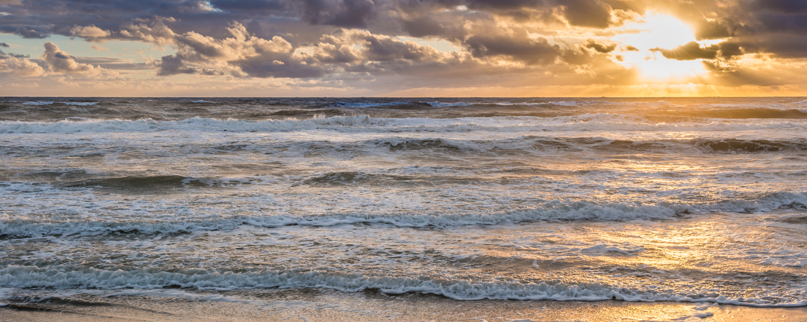 Fall Beach Scene Outer Banks Beach