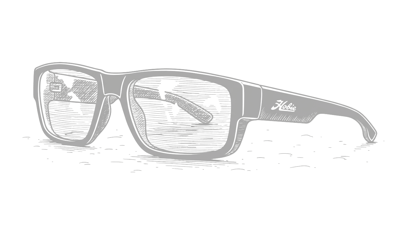 Hobie Sunglass Illustration